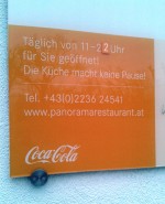 Panoramarestaurant 'Haus an der Weinstraße' - Lokalinformation - Panorama Restaurant an der Weinstraße - Mödling