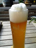 Zum schwarzen Adler - Erdinger Weißbier Alkoholfrei (EUR 3,80) - Gasthaus-Brauerei Zum Schwarzen Adler - Wien