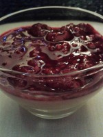 M-Lounge - 9.Gang = Panna Cotta mit Beeren - M Lounge - Wien