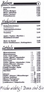 Pizzeria Schnipi Speisekarte Seite 3