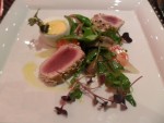 Tuna in Sesamkruste auf Sardellensalat - TERRA ROSSA - Wien