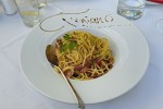 Tiziano - Spaghetti Carbonara - bestellt ohne Obers - war keine gute Idee, hat mit Carbonara ...