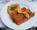 Kalbskopf gebacken. Perfekt! - Gasthaus Woracziczky - Wien