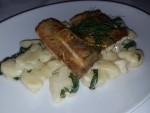 Zander mit Gnocchi und Blattspinat - Stasta - Wien