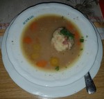 Ganslsuppe mit Bröselknödel - Restaurant Schwabl - Wien