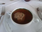 Leberknödelsuppe - Gasthof zum Goldenen Hirschen - Graz - Andritz