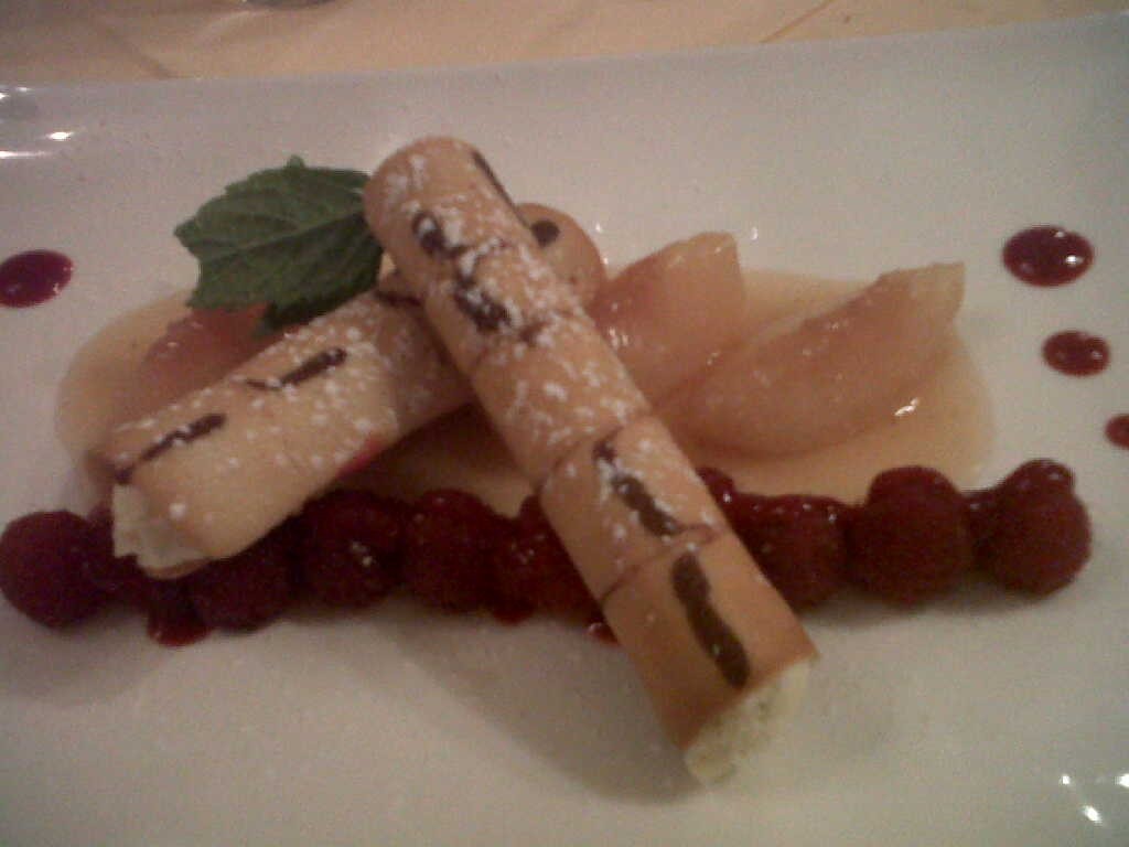 Mascarpone-Canneloni-Pfirsich - Kehlberghof - GRAZ /Straßgang