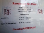 Mr. Chen Öffnungszeiten - Mr. Chen - Wien