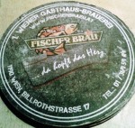 Fischerbräu - Bierdeckel - Fischerbräu - Wien