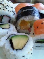 Asia Stammhaus 1230 - Sushi, Maki, California-Rolls vom Buffet - Chinarestaurant Stammhaus - Wien