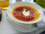 Burgenländische Krautsuppe mit Sauerrahm - Stadtwirt - Wien