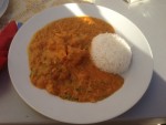 Murg Tikka Masala - ausgelöstes Hühnerfleisch in Currysauce mit Zwiebeln und ... - Taj Mahal - Salzburg