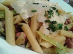 L'Osteria 1100 Hbhf - Penne Salsiccia (EUR 9,00 - Italienische Bratwurst, ... - L'Osteria - Wien