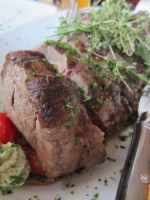 doch hier ist der "Hauptdarsteller" - das STEAK! - Flatschers - Wien