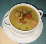 Fisolencremesuppe - Landgasthof "Zum schwarzen Adler" - Altenmarkt / Triesting