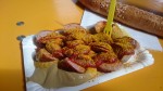 Currybratwurst mit Salzstangerl - Big Mama - Wien