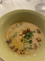 Die beste Fischbeuschelsuppe "ever" - hatte einen asiatischen Twist... - Mraz & Sohn - Wien