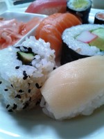 Dschunke - Sushi- und Makiteller vom Buffet - Restaurant Dschunke - Wien