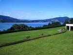 Landzeit Mondsee - Blick über den Mondsee