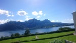 Ausblick Terrasse Mondsee - Landzeit Autobahn-Restaurant Mondsee & Panoramahotel Mondsee - Innerschwand am Mondsee