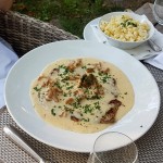 Stockerwirt Rostbraten mit Eierschwammerlsauce - Stockerwirt - Sulz im Wienerwald