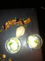 Snickers, Sorbet und Haselnußeis - Albertina Passage - Dinner Club - Wien