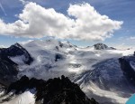 Der Blick auf den zweithöchsten Berg des schönen Österreich, die Wildspitze mit 3770m