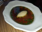 Grießnockerlsuppe - Klostergasthaus Thallern - Gumpoldskirchen