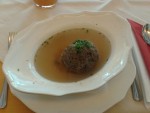 Leberknödelsuppe - Landhof Steinbäck - St.Stefan