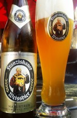 Wortner Franziskaner Weißbier doch nicht vom Fass - Café Wortner - Wien