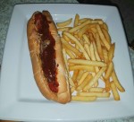 Mexican Dog (Rinderwurst) + scharfe Sauce - WIP - Wien