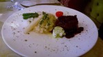 Kleines Filetsteak mit Spargelrisotto, sehr gut! - s'Achtele - Lech am Arlberg