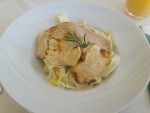 Papardelle mit Rahmgemüse und gebratener Hühnerbrust - Landhof Steinbäck - St.Stefan