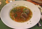 eine Leberknödelsuppe vom Feinsten - Hausmair's Gaststätte - Wien