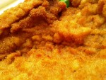 Zum Basilisken - Original Wiener Schnitzel mit Bratkartoffeln (EUR 18,50) - Zum Basilisken - Wien