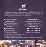 Bärenwirt - Flyer - Bärenwirt - Salzburg