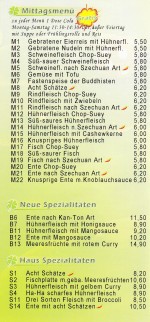 Zum Glück Speisekarte Seite 5 - China-Restaurant zum Glück - Wien