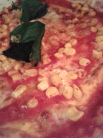 Pizza Margherita & Mais, Knoblauch (EUR 6,90 + 0,80 + 0,30) - Margareta - Wien