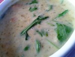 Maria Rosa - Rucola-Schaumsuppe mit Paradeiserwürfel (EUR 4,10) - Maria Rosa - Wien