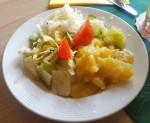 Beilagensalat zum Backhendl - Gasthof Grüner Baum - Nöstach