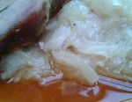 Edis Weinkeller Sauerkraut mit Safterl zum Ofenfrischen Schweinsbraten - Edis Weinkeller - Wien