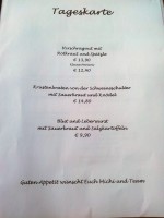 Die Tageskarte. - Michis Cafe - Lauterach