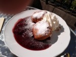 Topfenknödel mit Zwetschkenröster - Kurkonditorei Oberlaa - Wien