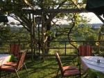 Gastgarten mit herrlichen Ausblick - Berggasthof Fink - Edelstauden