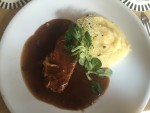 Faschierter Braten mit Sellerie/Erdäpfelpürree. - Zum Roten Bären - Wien