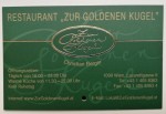 Hat auch Stil..... - Zur Goldenen Kugel - Wien