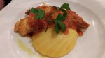 Brodetto mit Seeteufelfilet, Polenta, St. Petersfischfilet & Garnelen - Bodulo - Wien