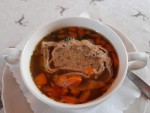 Fleischstrudelsuppe 5,90 - Gasthof zum Alten Jagdschloss - Mayerling