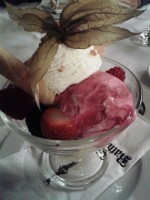 Rathauskeller - 4.Gang-Eisbecher mit Früchten - Wiener Rathauskeller - Wien