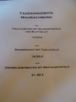 Tagesangebot vom 10. März 2013. - Maurachbund - Bregenz